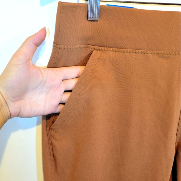 Columbia Anytime Slim Pull On Pants Women's Light Brown - Picture 4 of 15